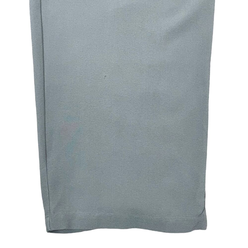 Eileen Fisher 100% Silk Pants Gray Large Lightweight Laganlook Beach Resort - Picture 10 of 16
